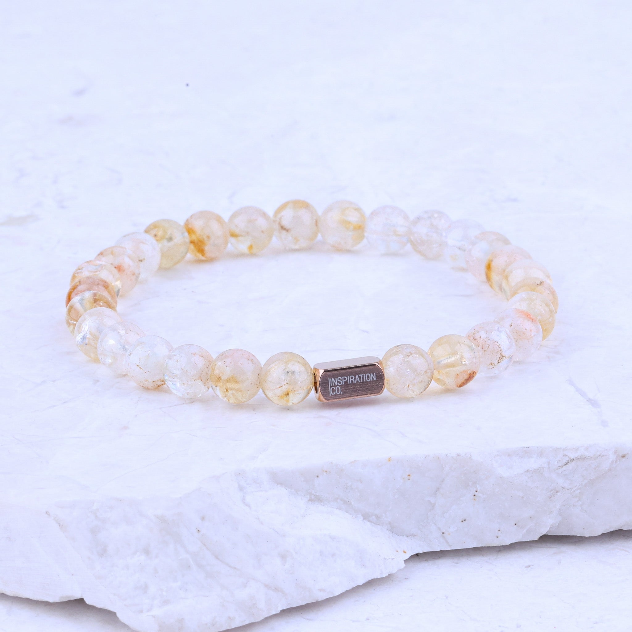 CITRINE- ACCENT BRACELET