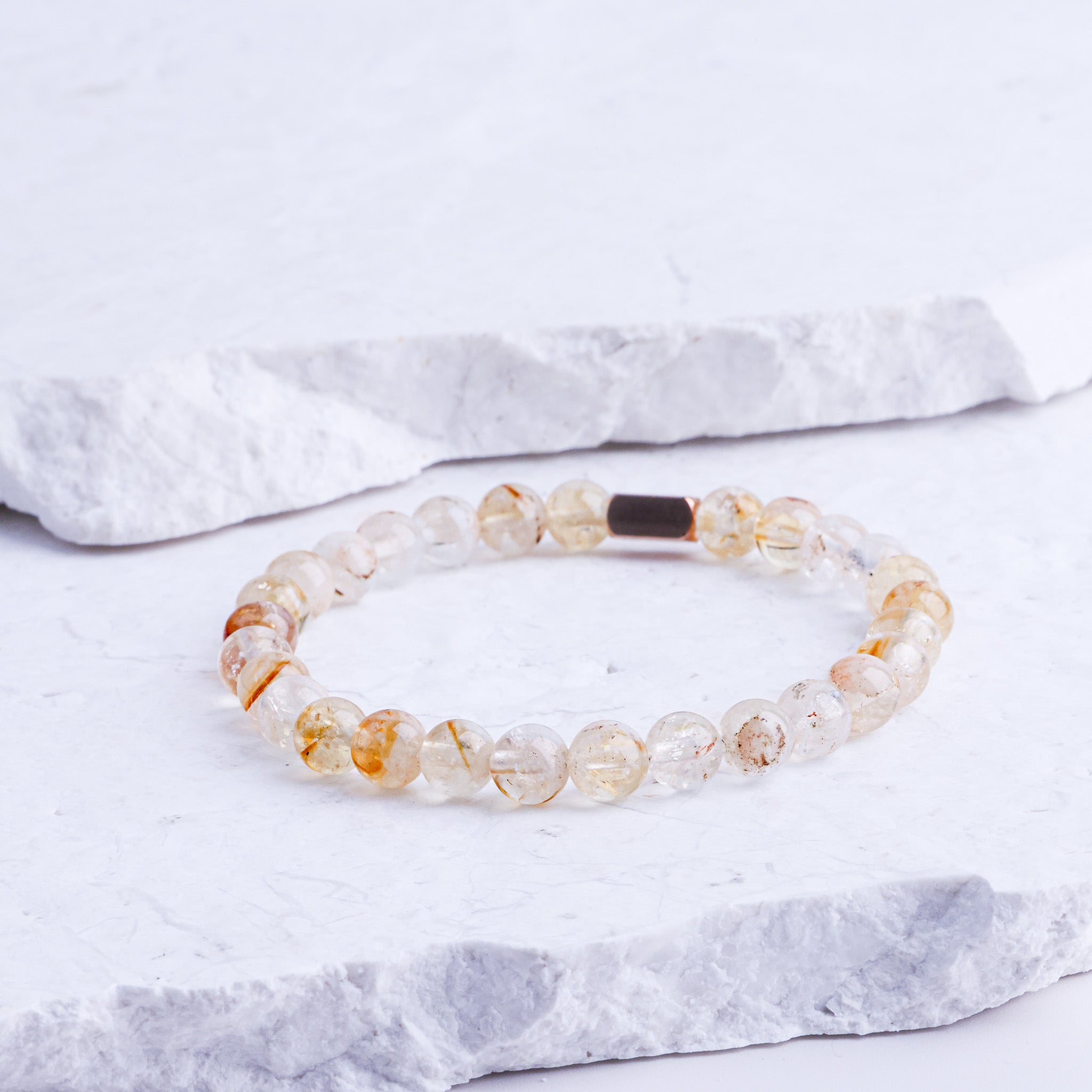 CITRINE- ACCENT BRACELET