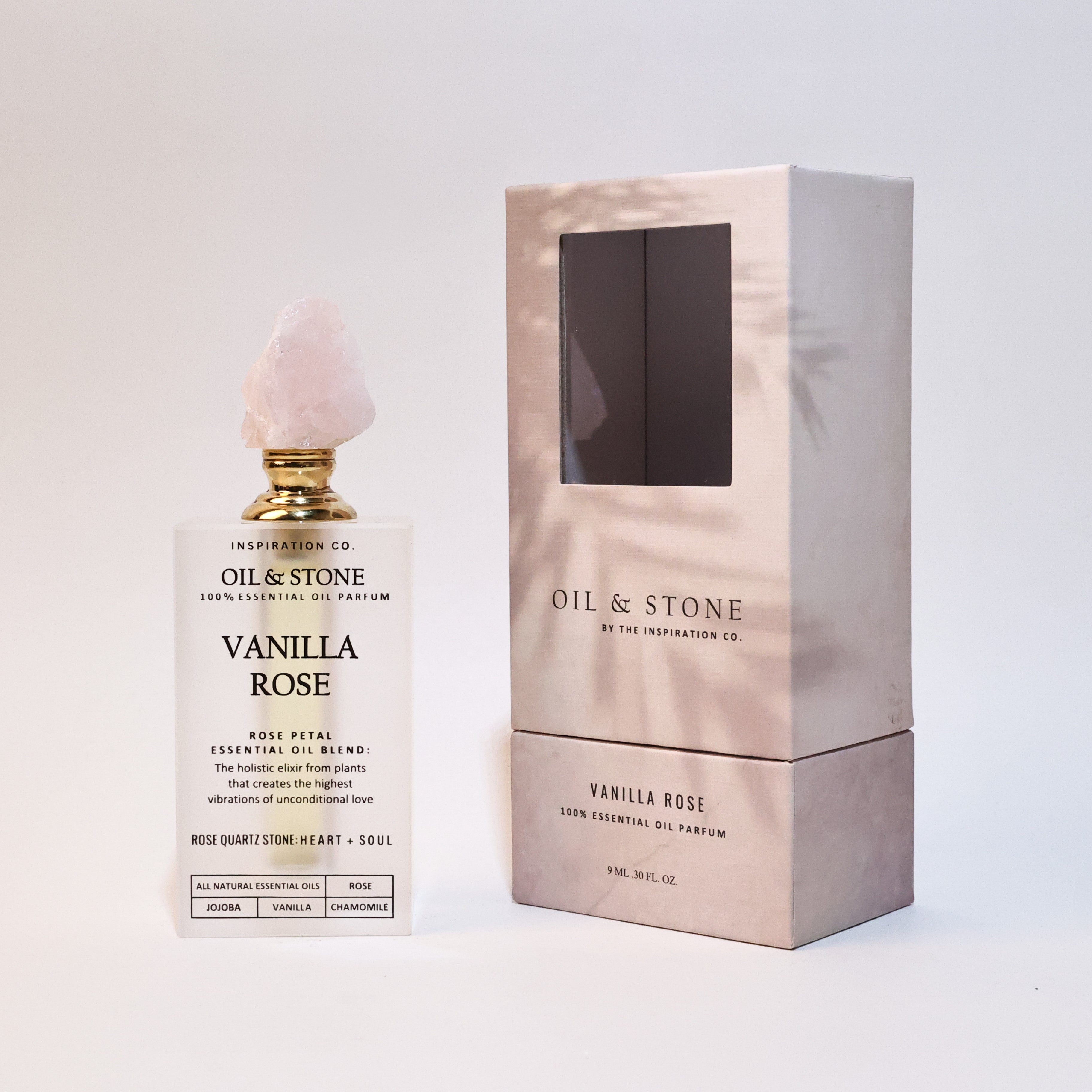VANILLA ROSE - ROSE QUARTZ PREMIUM OIL PERFUME