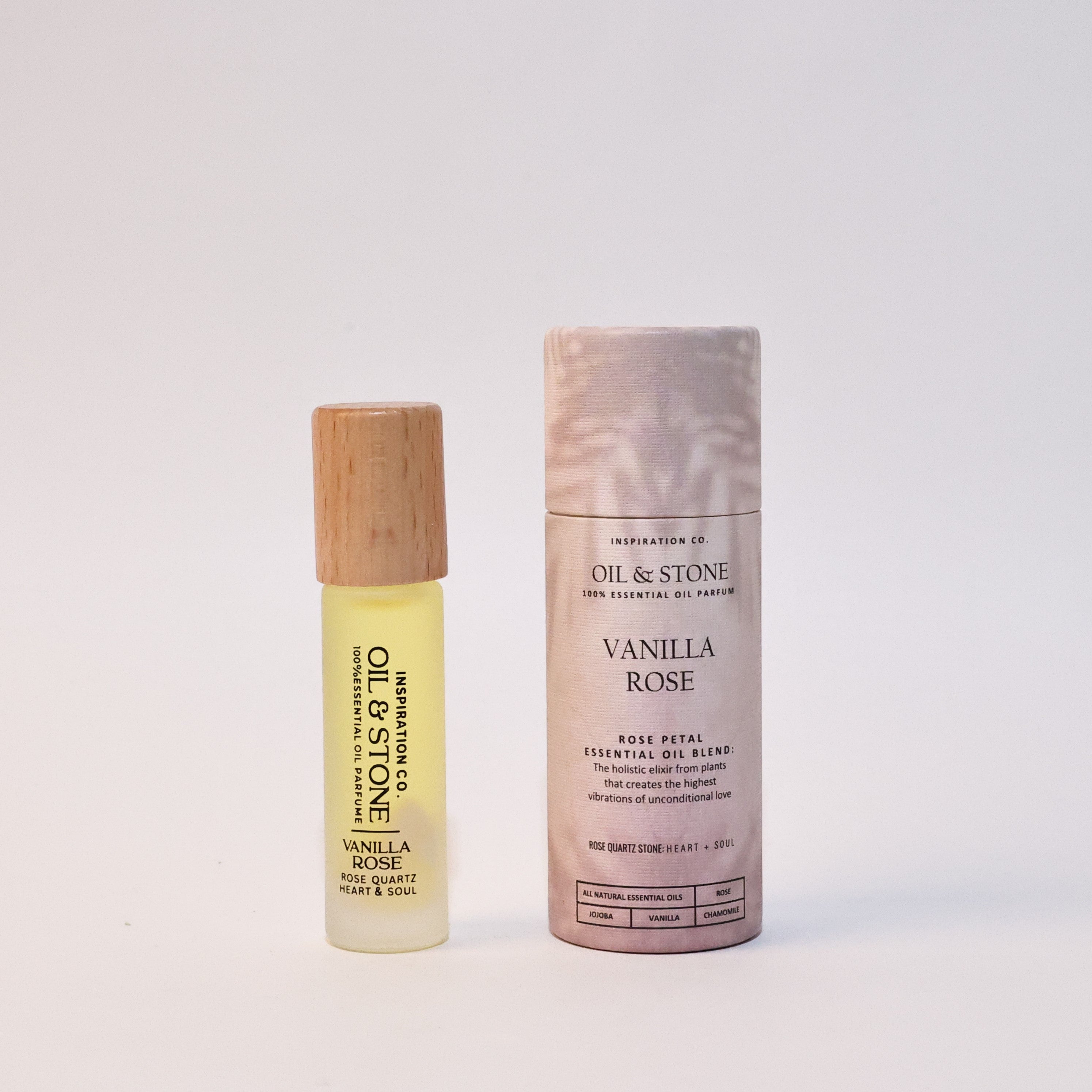 VANILLA ROSE - ROSE QUARTZ PREMIUM OIL PERFUME