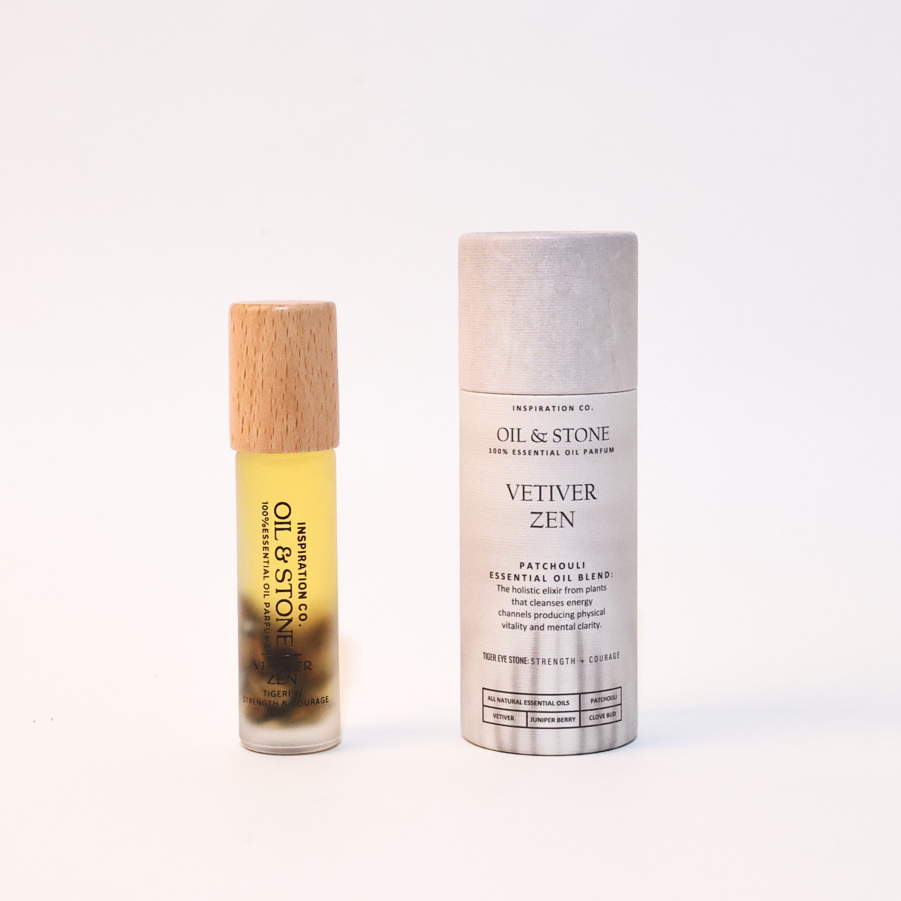 TRANQUIL OASIS / VETIVER ZEN- TIGERSEYE PREMIUM OIL PERFUME