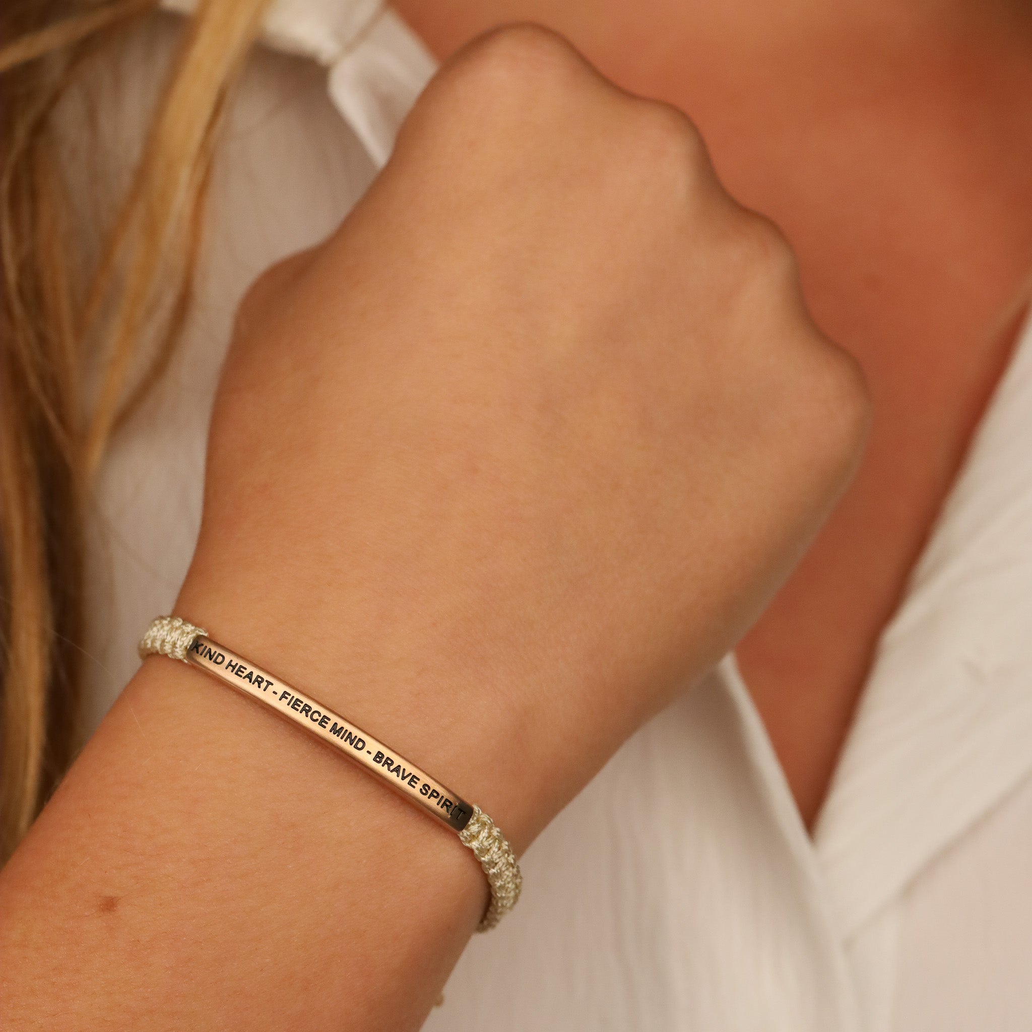 ROPE - KIND HEART - FIERCE MIND -BRAVE SPIRIT