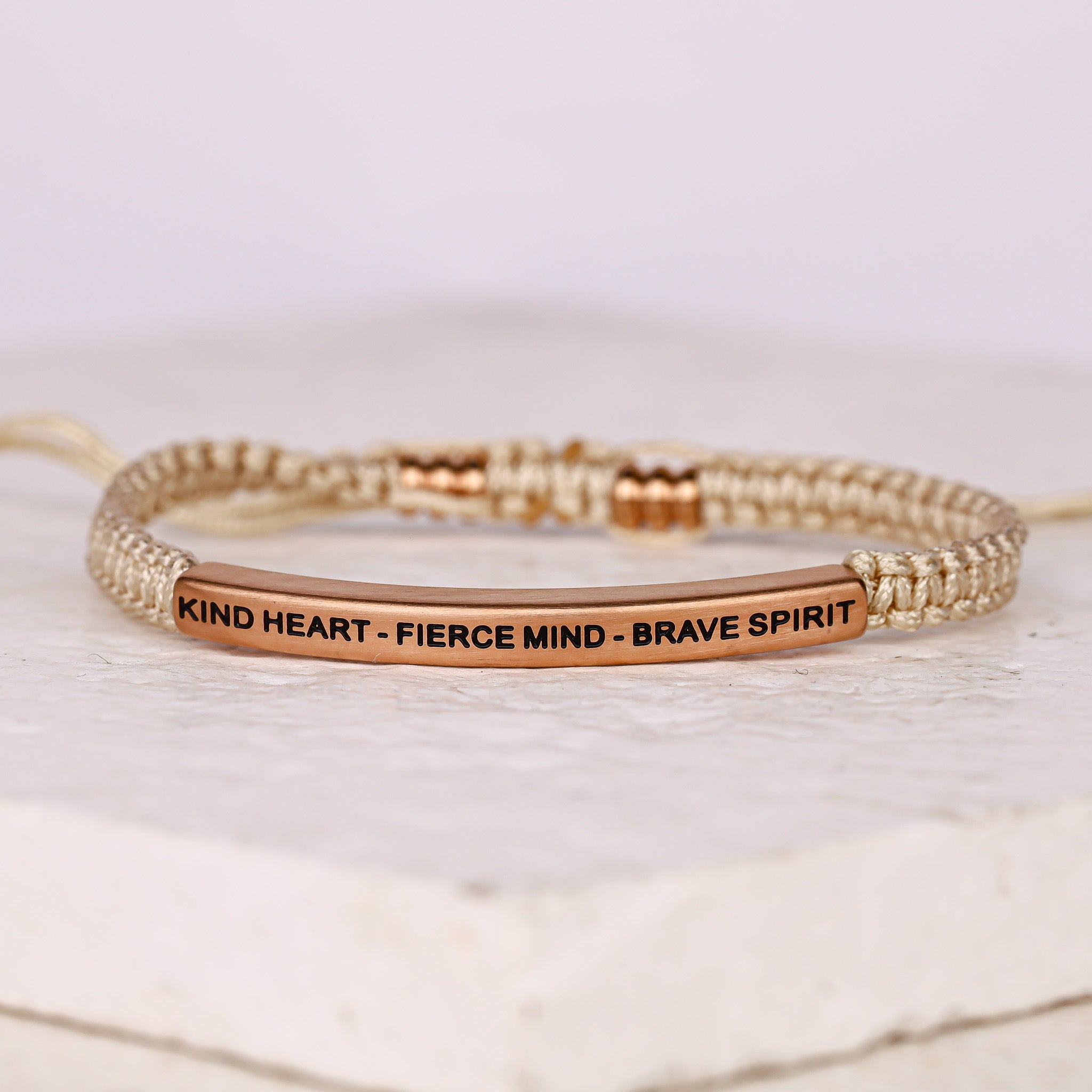 ROPE - KIND HEART - FIERCE MIND -BRAVE SPIRIT