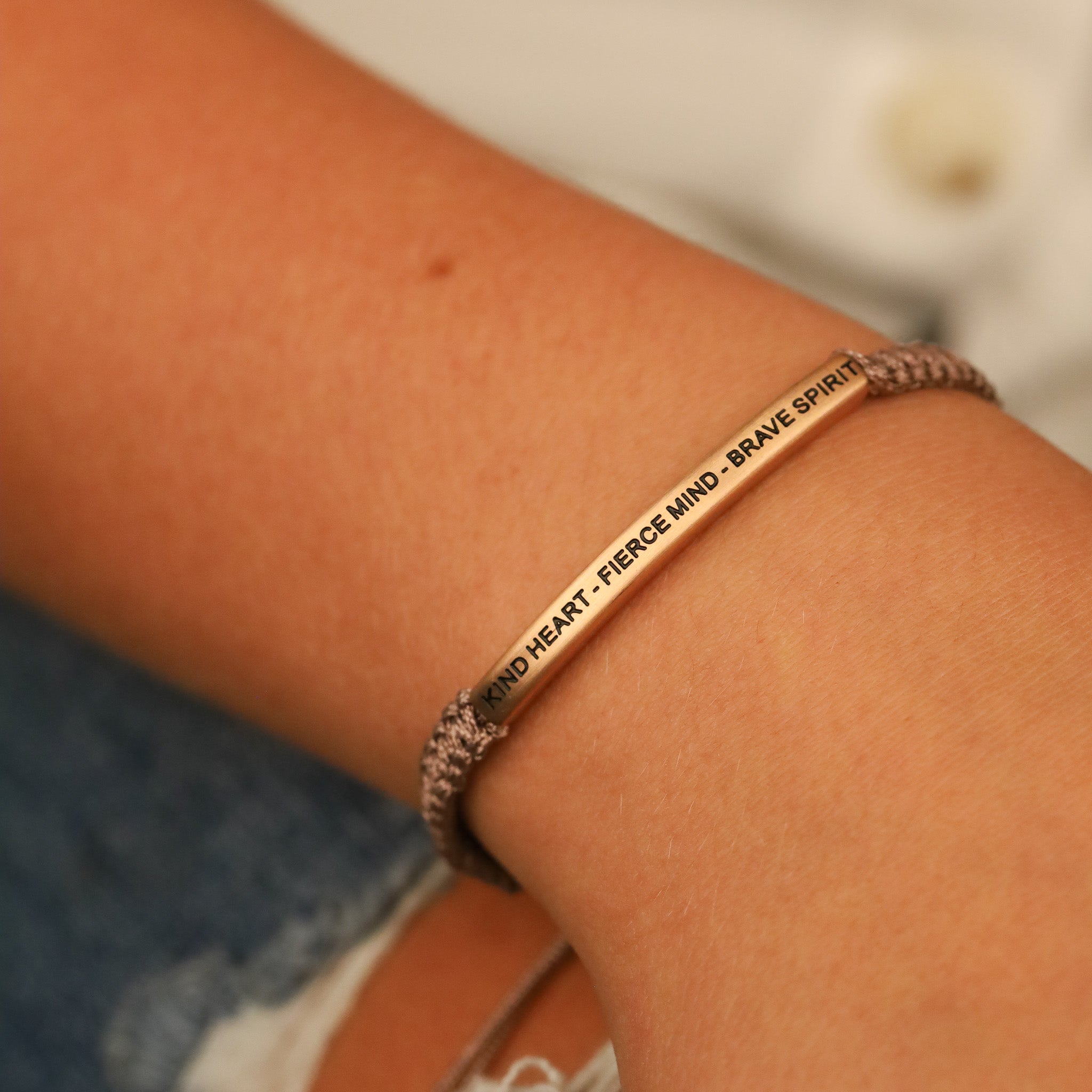 ROPE - KIND HEART - FIERCE MIND -BRAVE SPIRIT