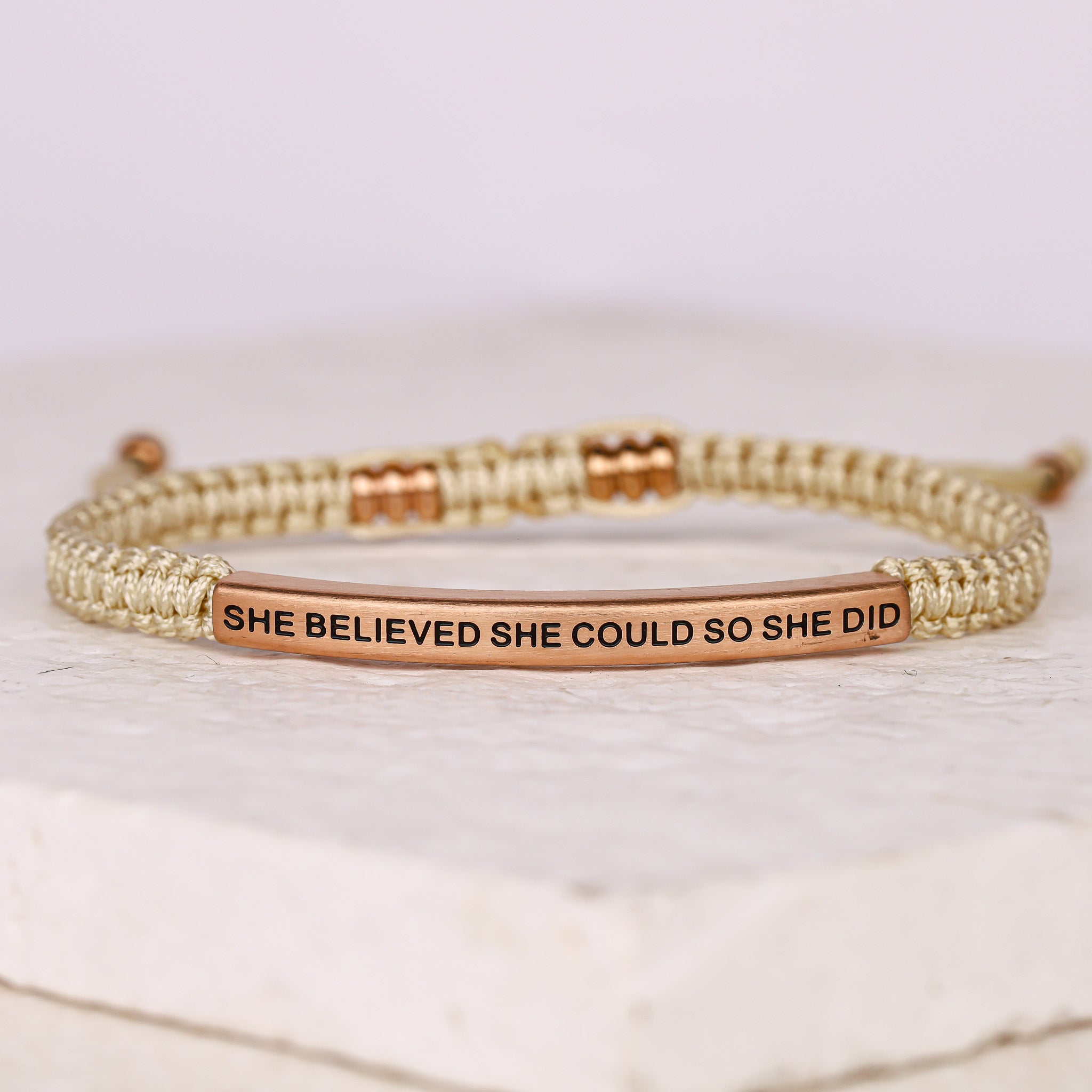 ROPE - SHE BELIEVED SHE COULD SO SHE DID