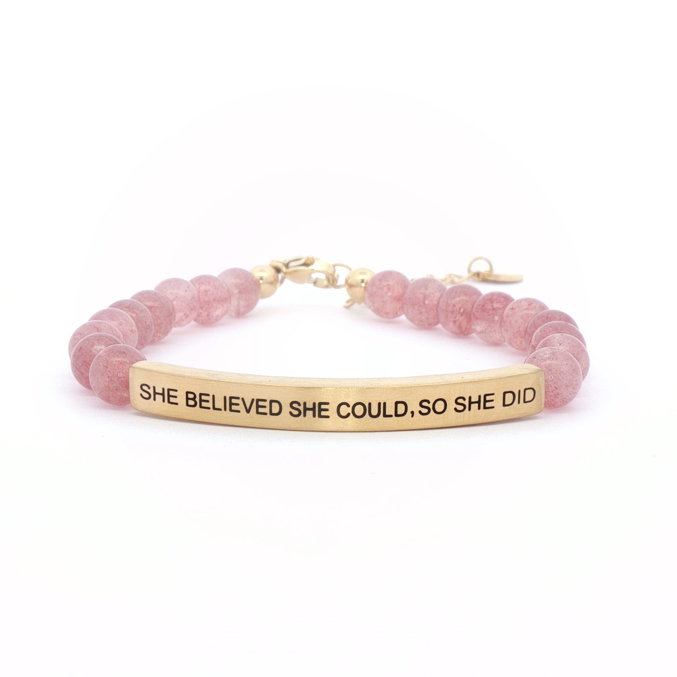 SHE BELIEVED SHE COULD SO SHE DID