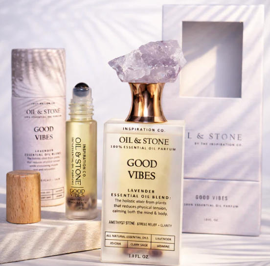 Oil & Stone - Best Selling Perfume Package - Stone Top Full Size & Travel Size