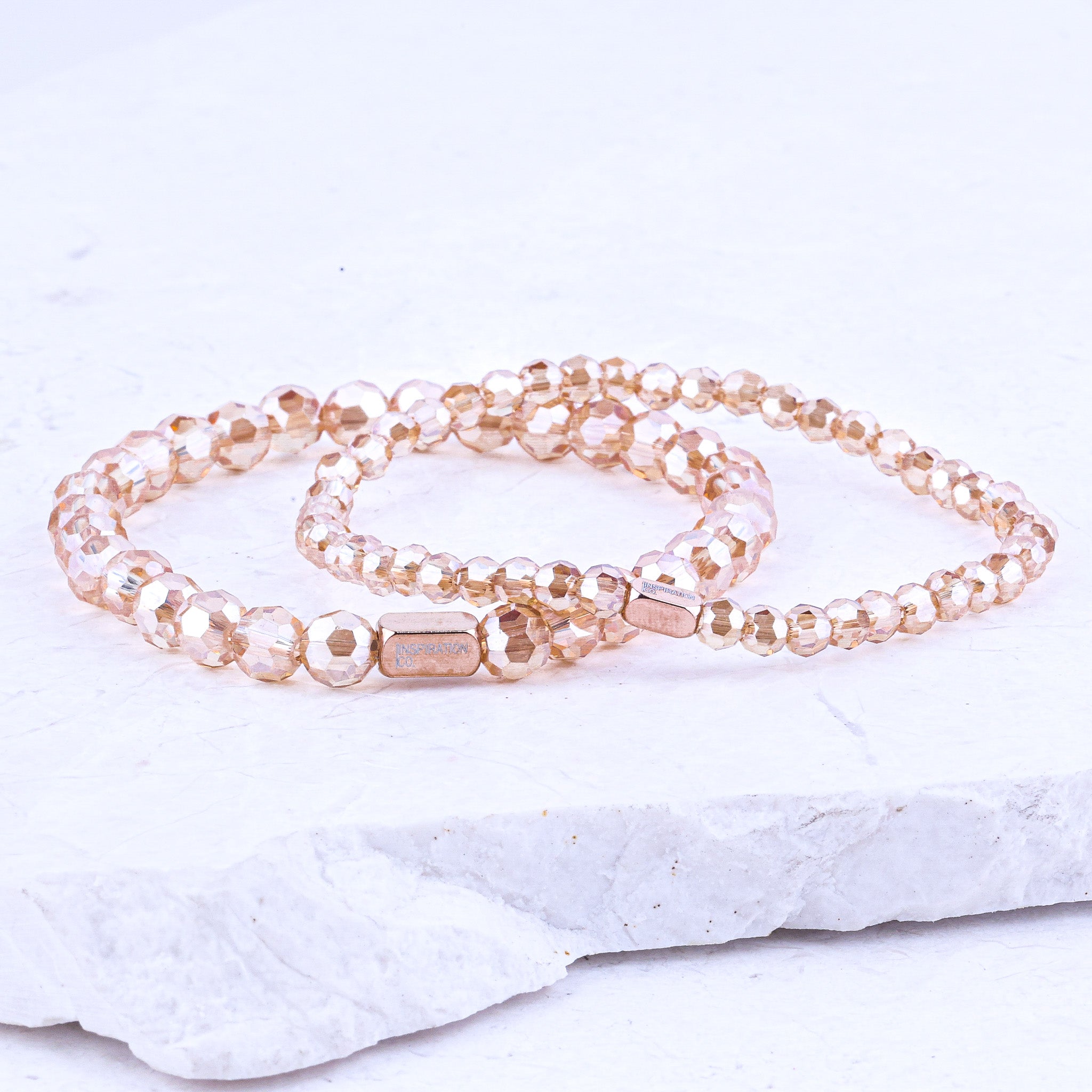 AMBER CRYSTAL- ACCENT BRACELET