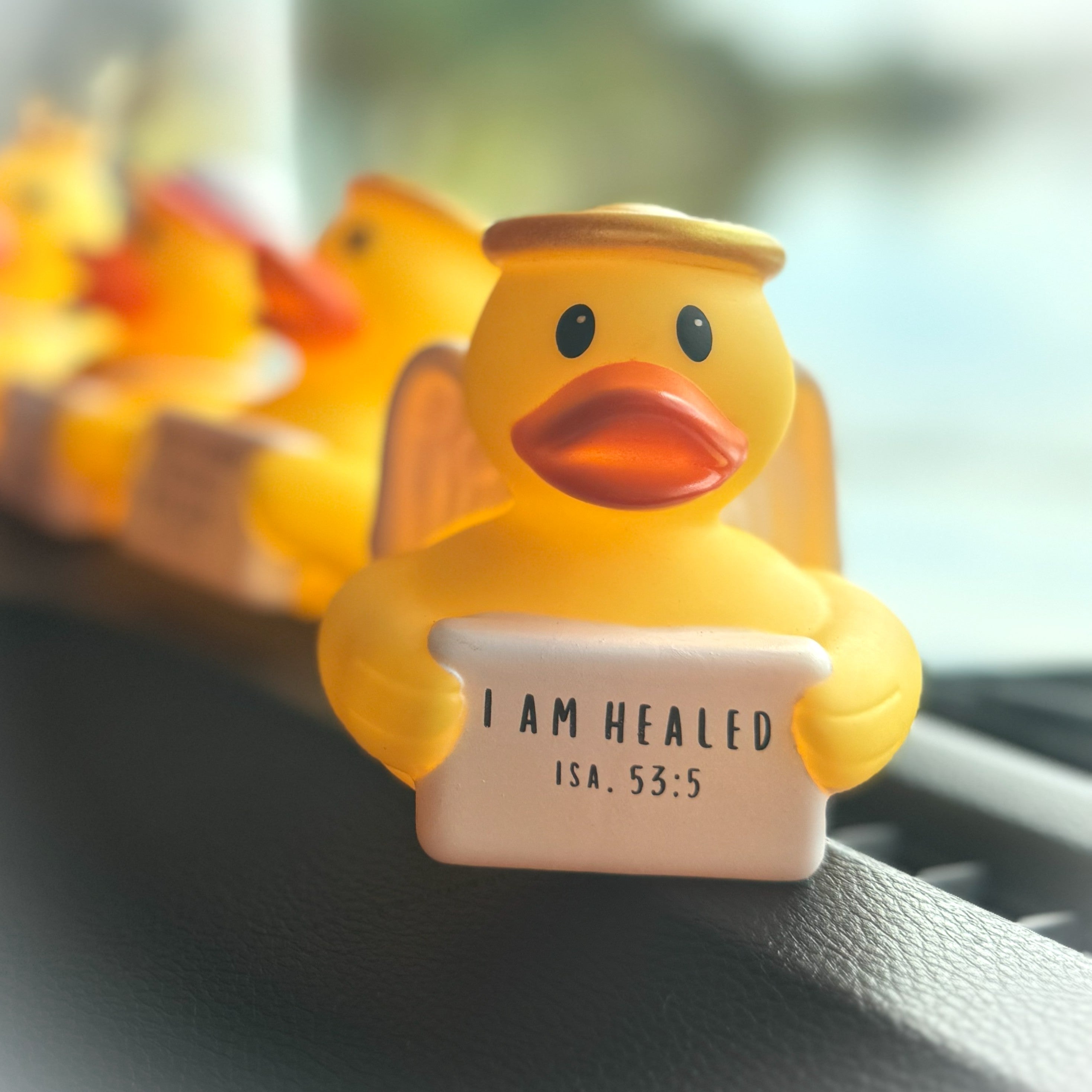 DUCKY NOTE - I AM HEALED