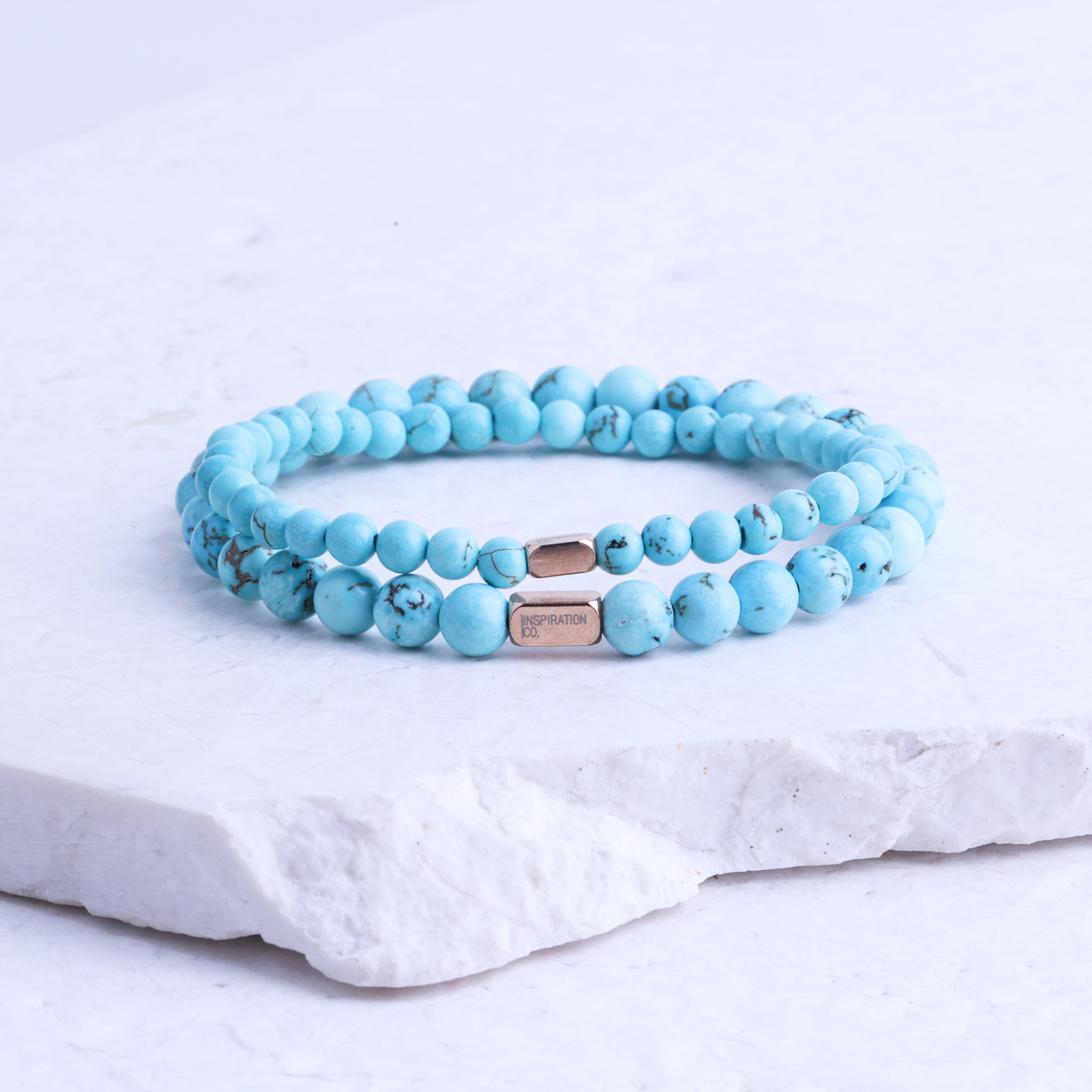 TURQUOISE- ACCENT BRACELET