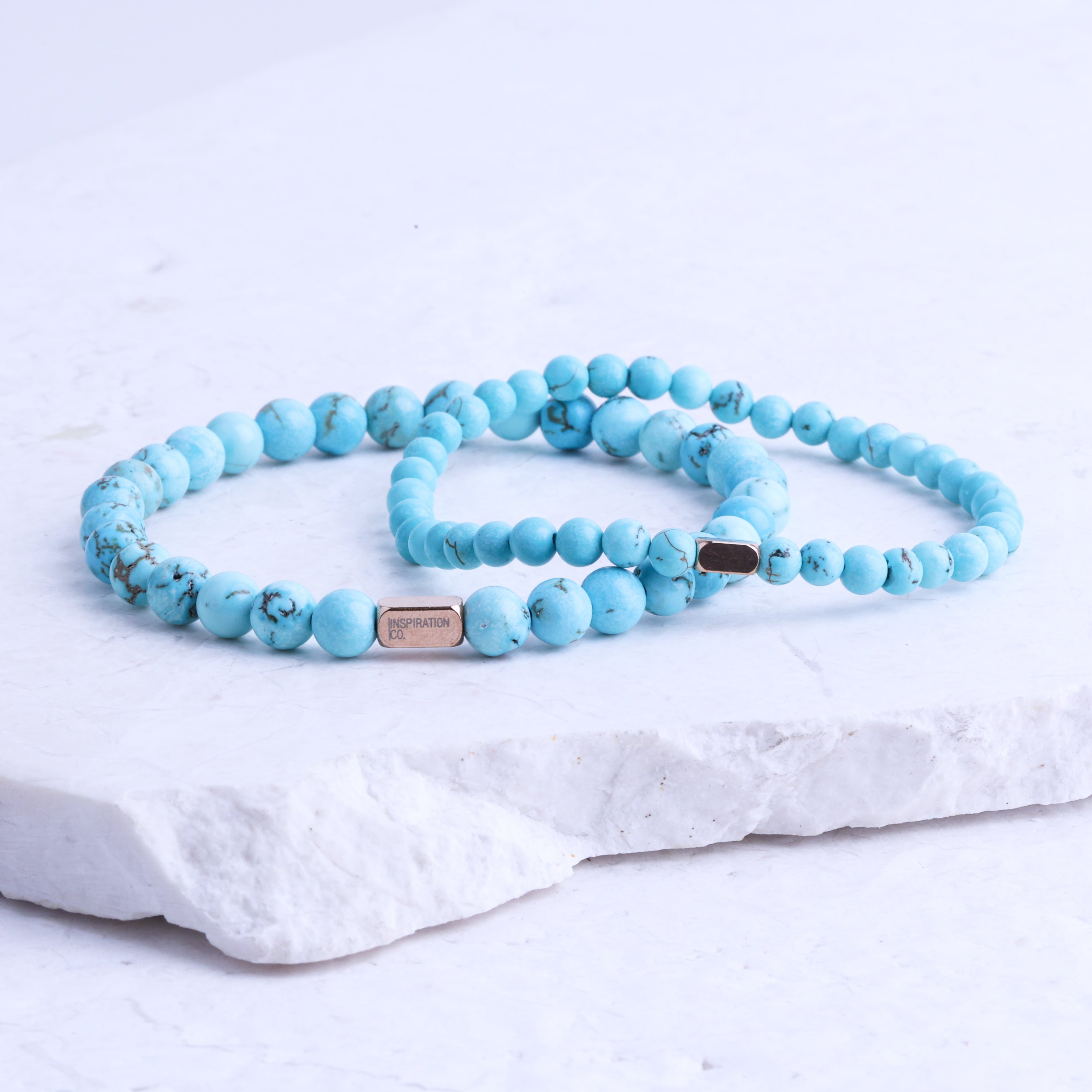 TURQUOISE- ACCENT BRACELET