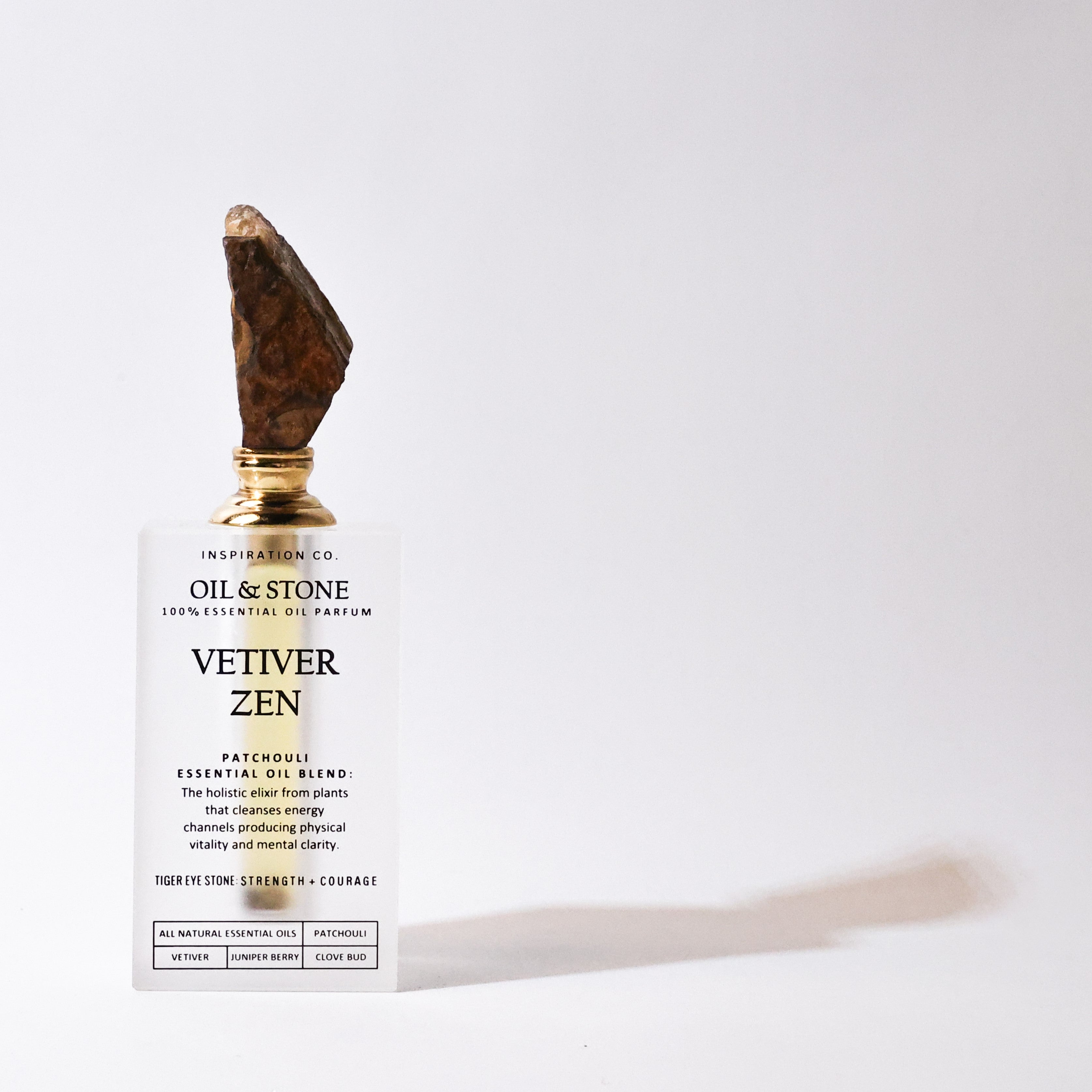 TRANQUIL OASIS / VETIVER ZEN- TIGERSEYE PREMIUM OIL PERFUME
