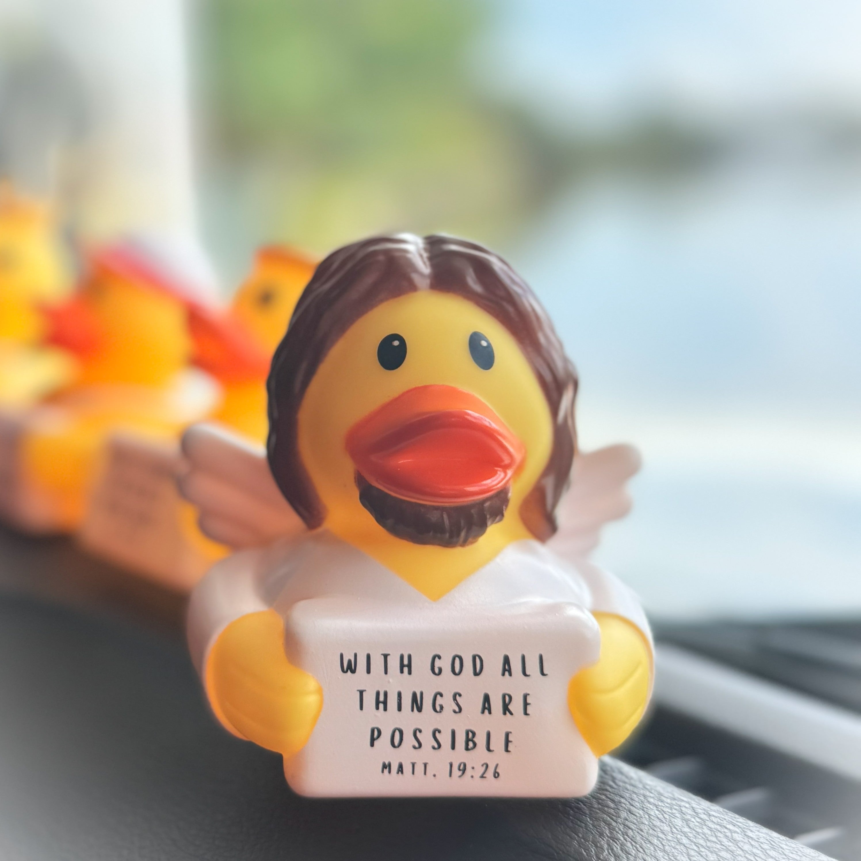 DUCKY NOTE - WITH GOD ALL THINGS ARE POSSIBLE