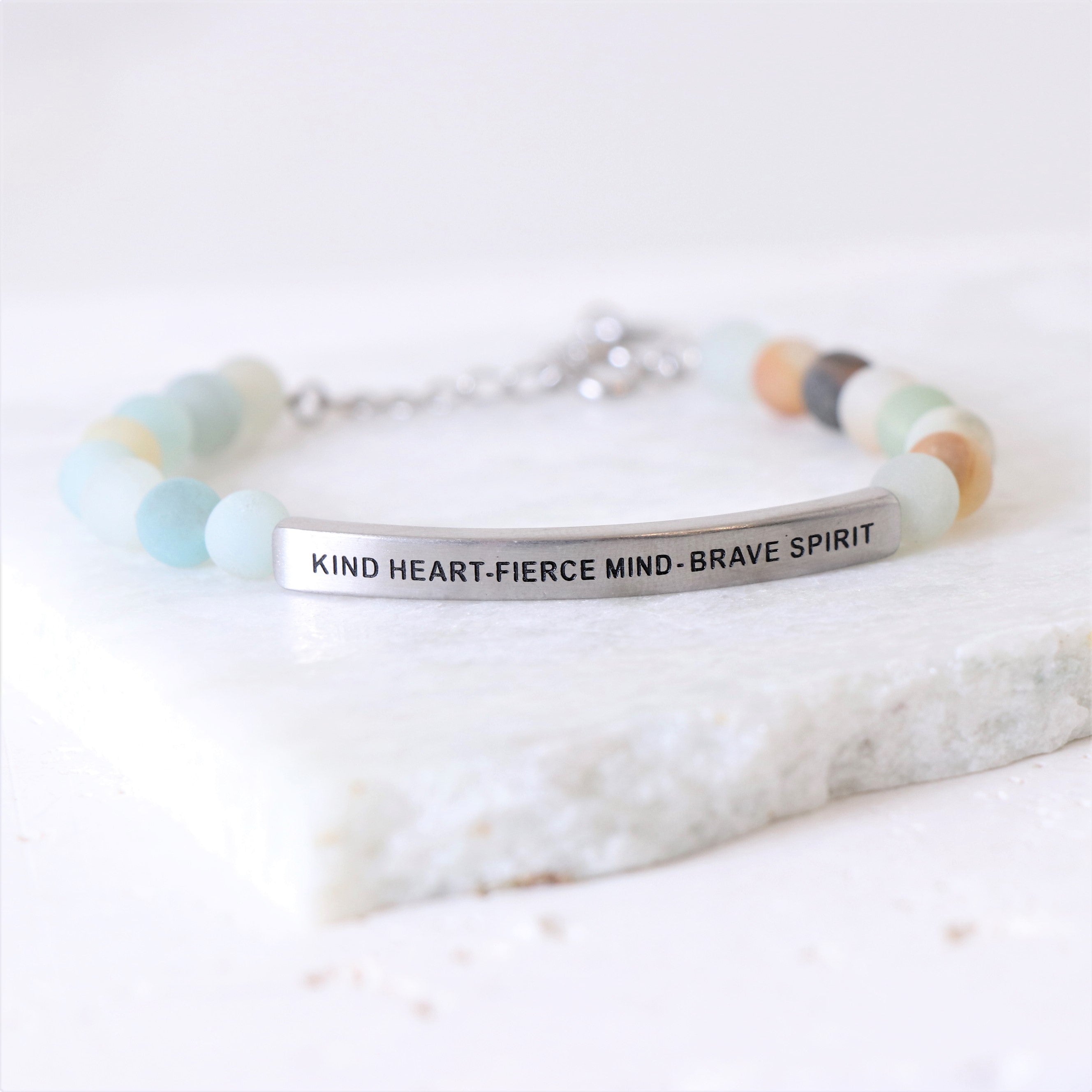KIND HEART - FIERCE MIND - BRAVE SPIRIT