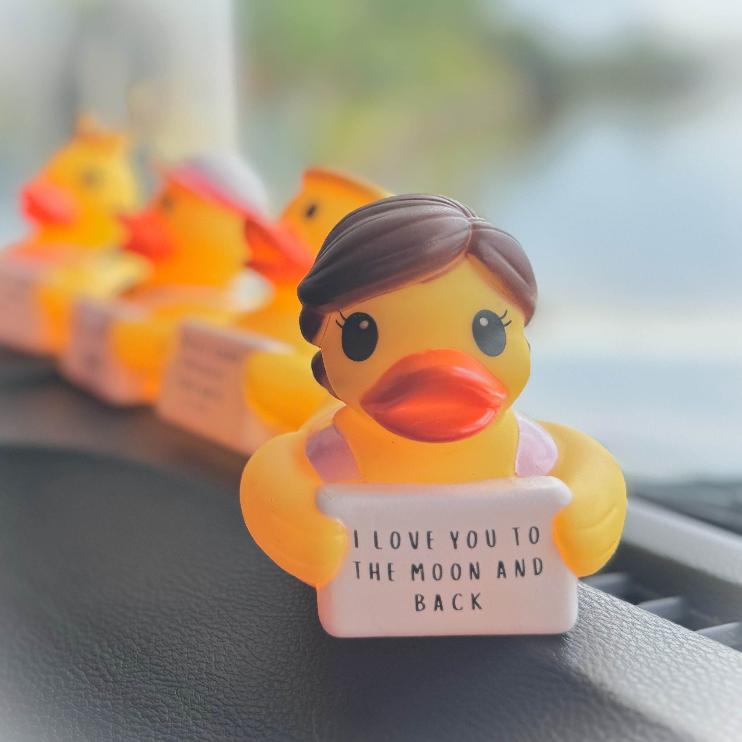 DUCKY NOTE - I LOVE YOU TO THE MOON