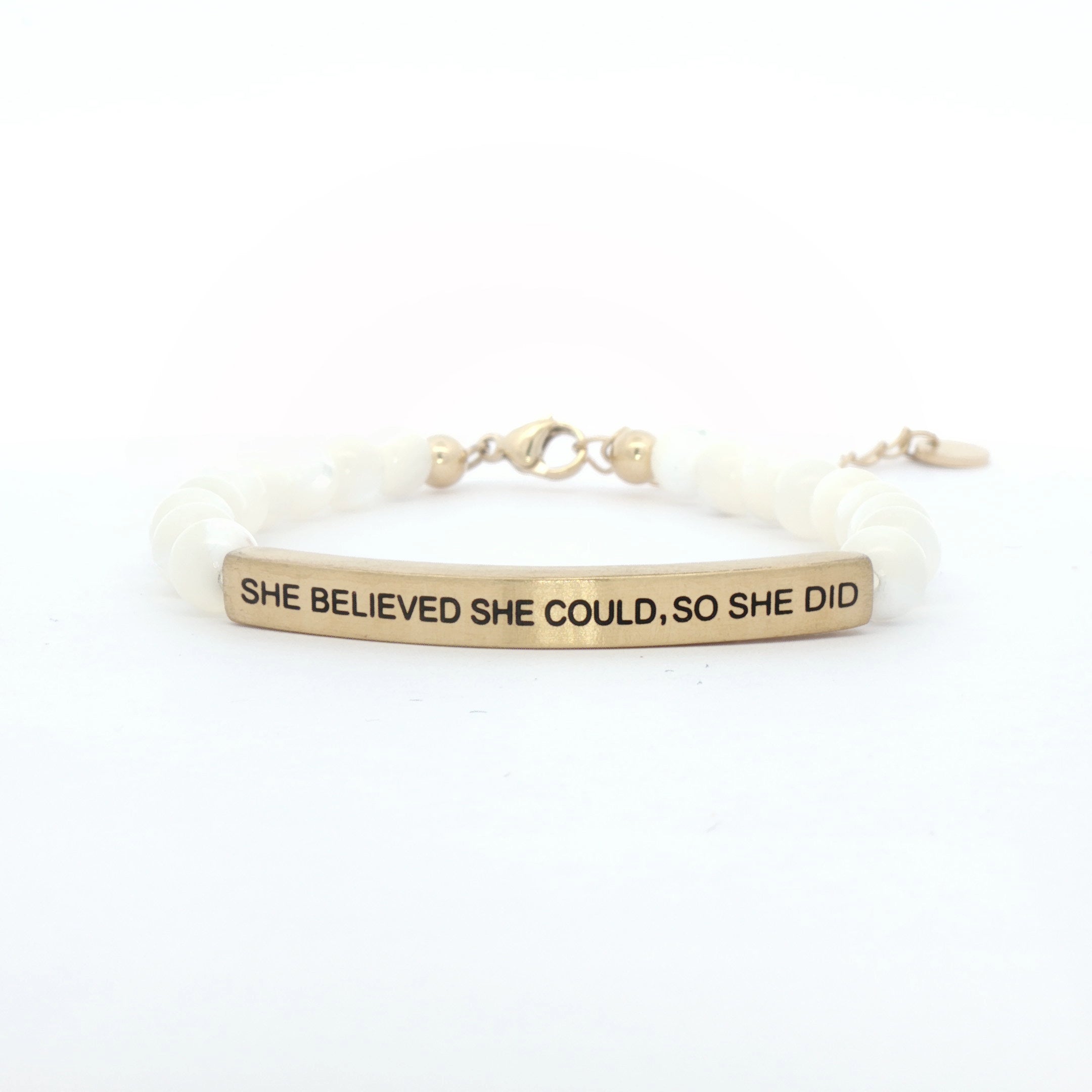 SHE BELIEVED SHE COULD SO SHE DID