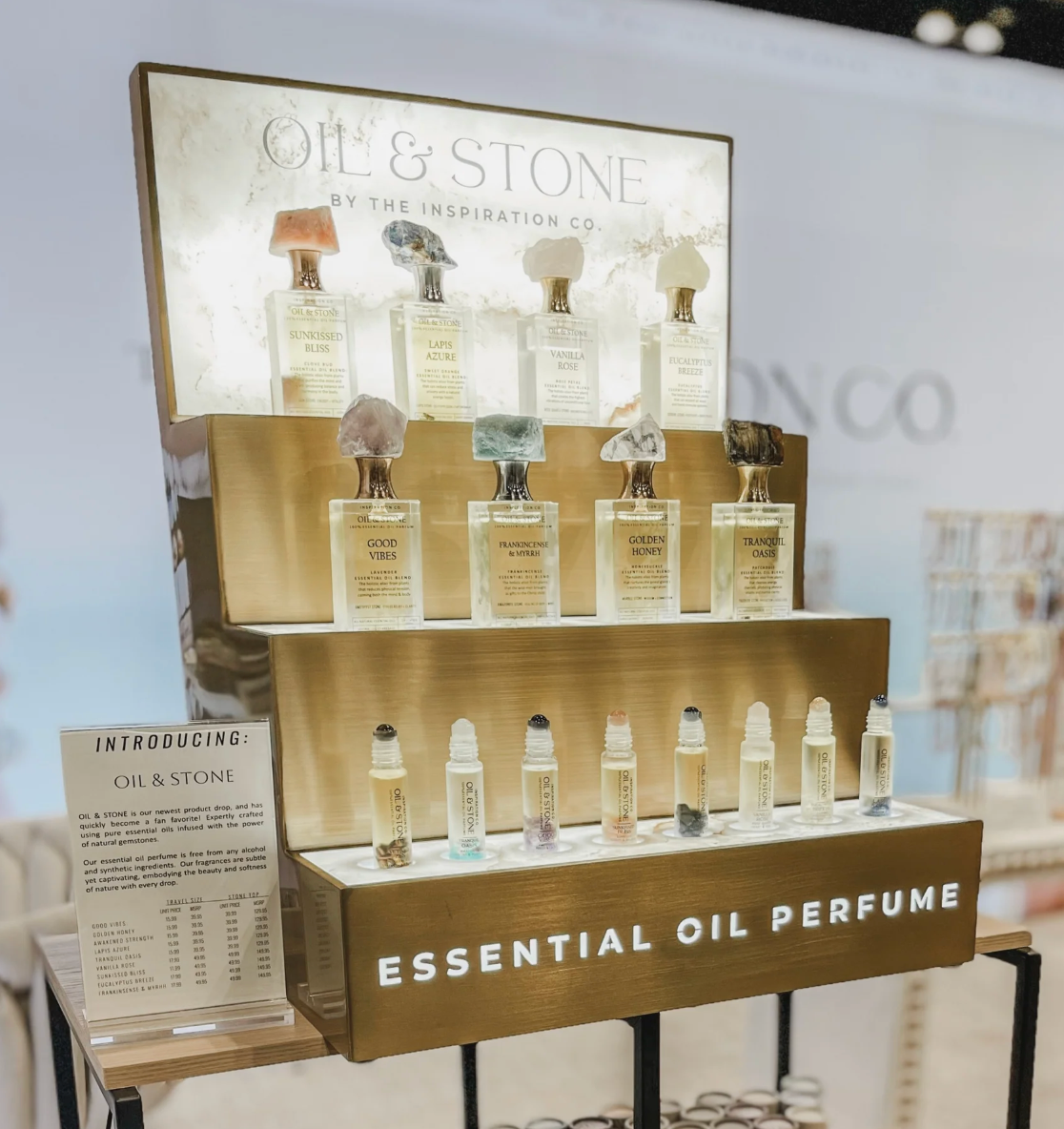 Oil & Stone - Best Selling Perfume Package - Stone Top Full Size & Travel Size