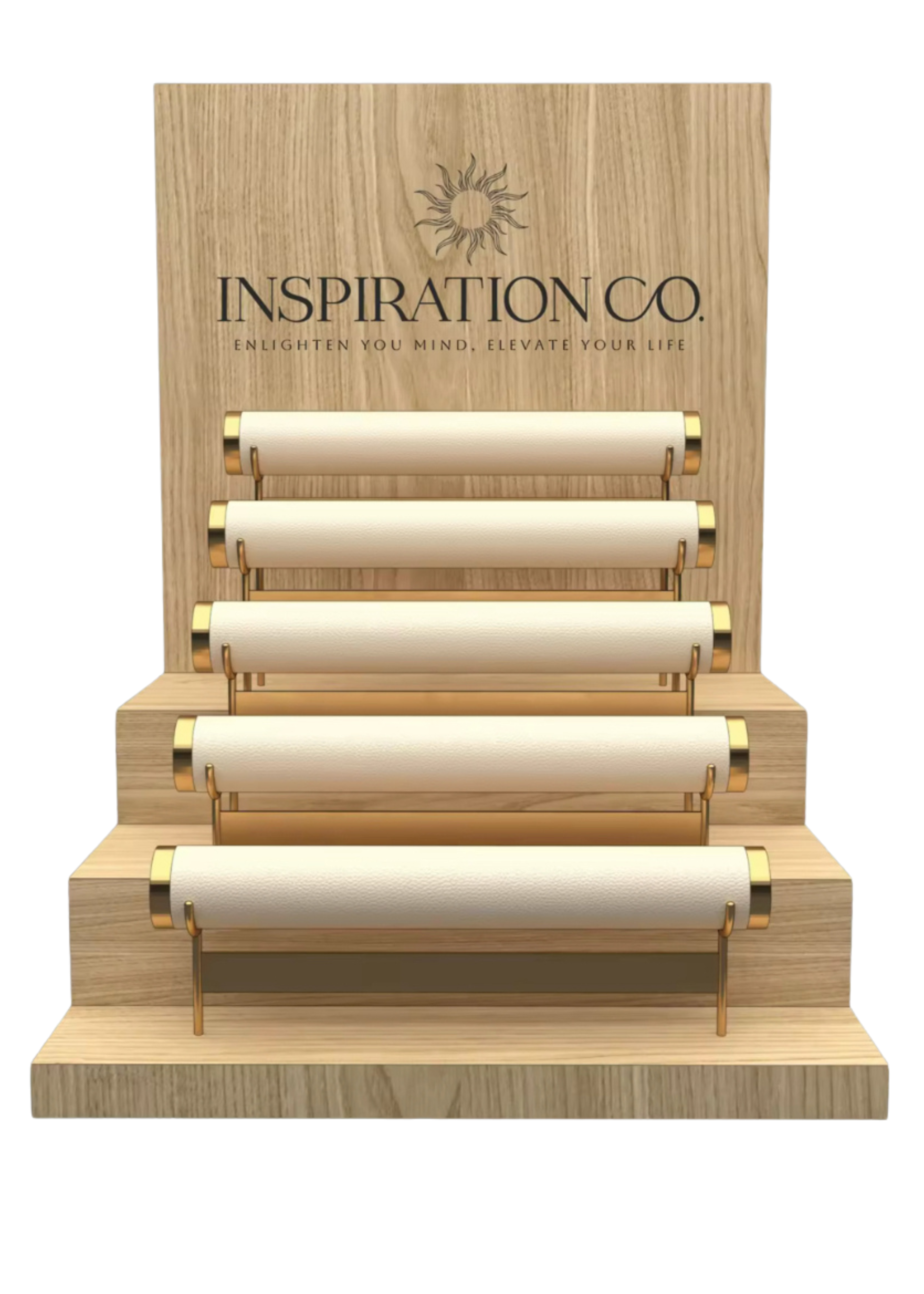 5 TIER DISPLAY-WOOD DESIGN