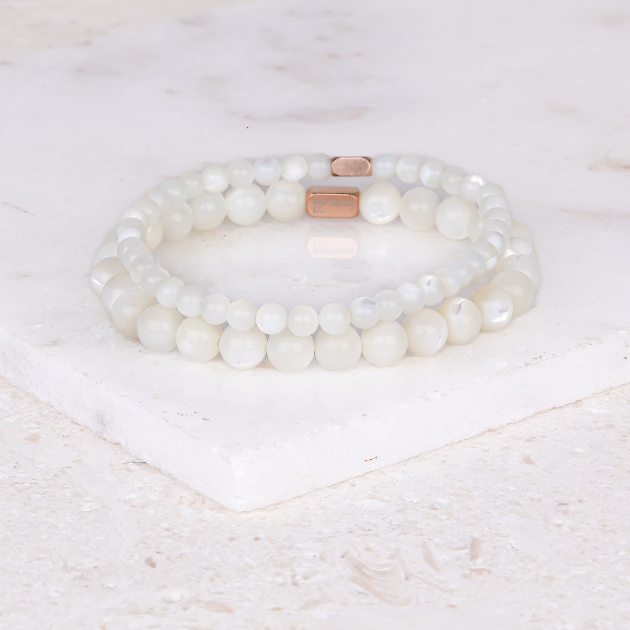 MOTHER OF PEARL- ACCENT BRACELET